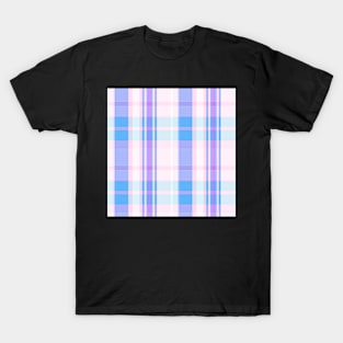 Spring Aesthetic Conall 2 Hand Drawn Textured Plaid Pattern T-Shirt